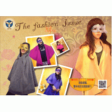 升溫披風 - 輕質蓄熱保暖刷毛, 保證不起毛球 ► 台灣製造